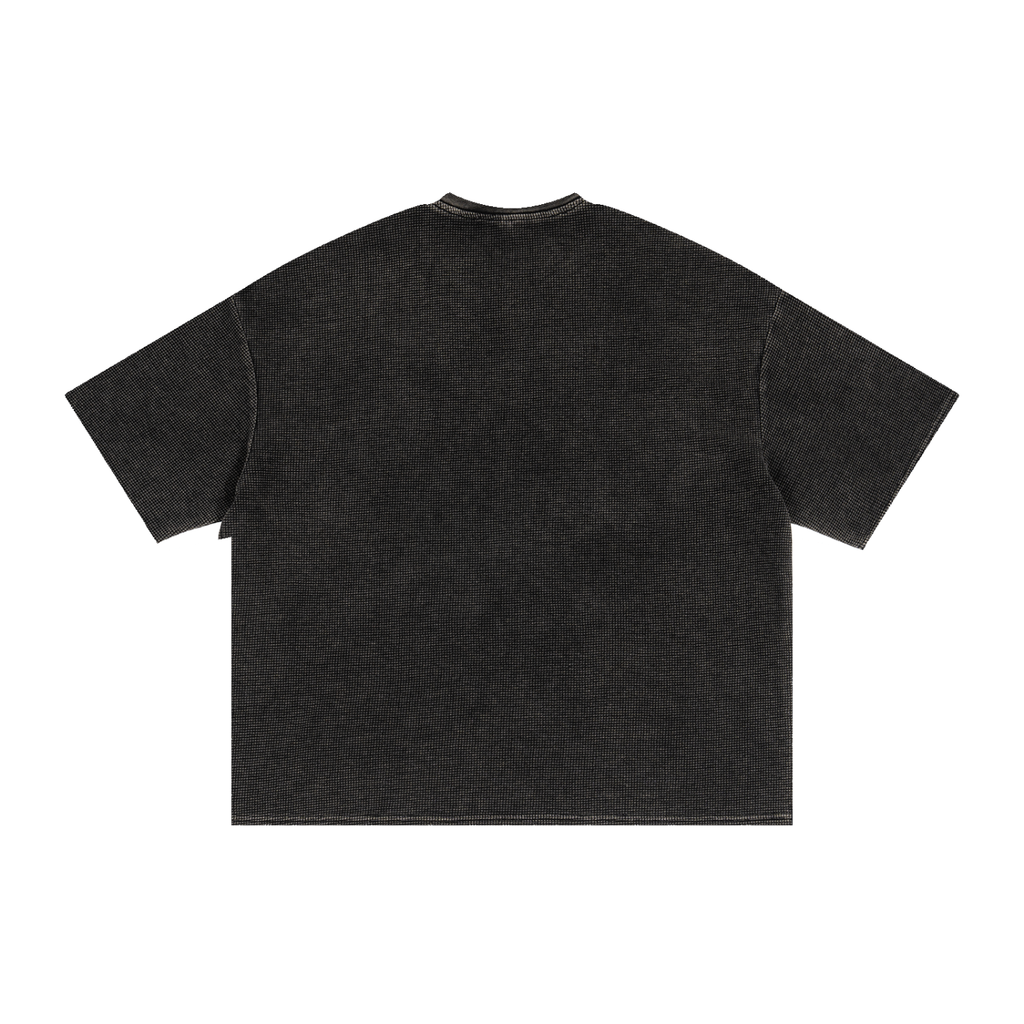 Dandō Textured Waffle Washed Boxy Street Shirt