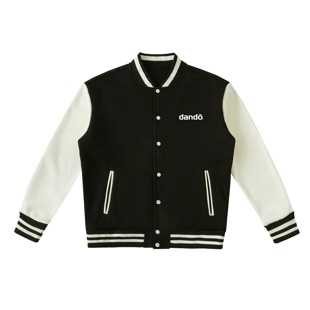 Dandō Two-Tone Dice Fleeced Varsity Jacket
