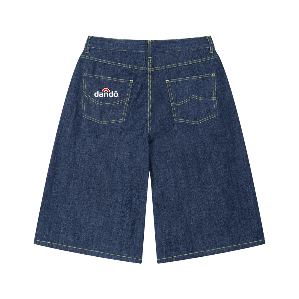 Dandō Vintage Wash Denim Skate Jorts