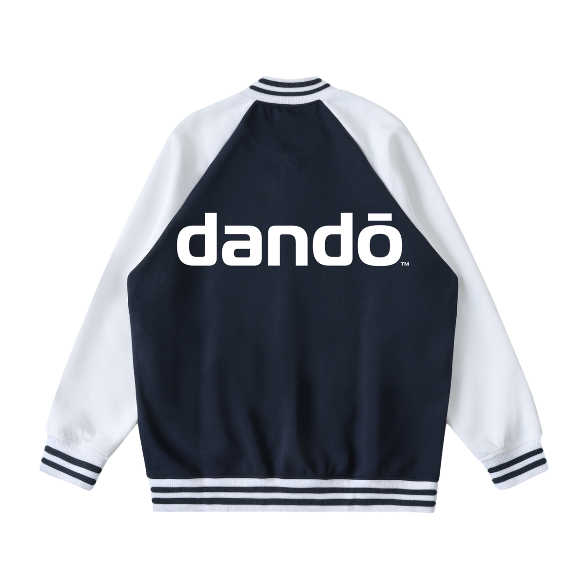 Dandō Two Tone Raglan Sleeve Varsity Jacket