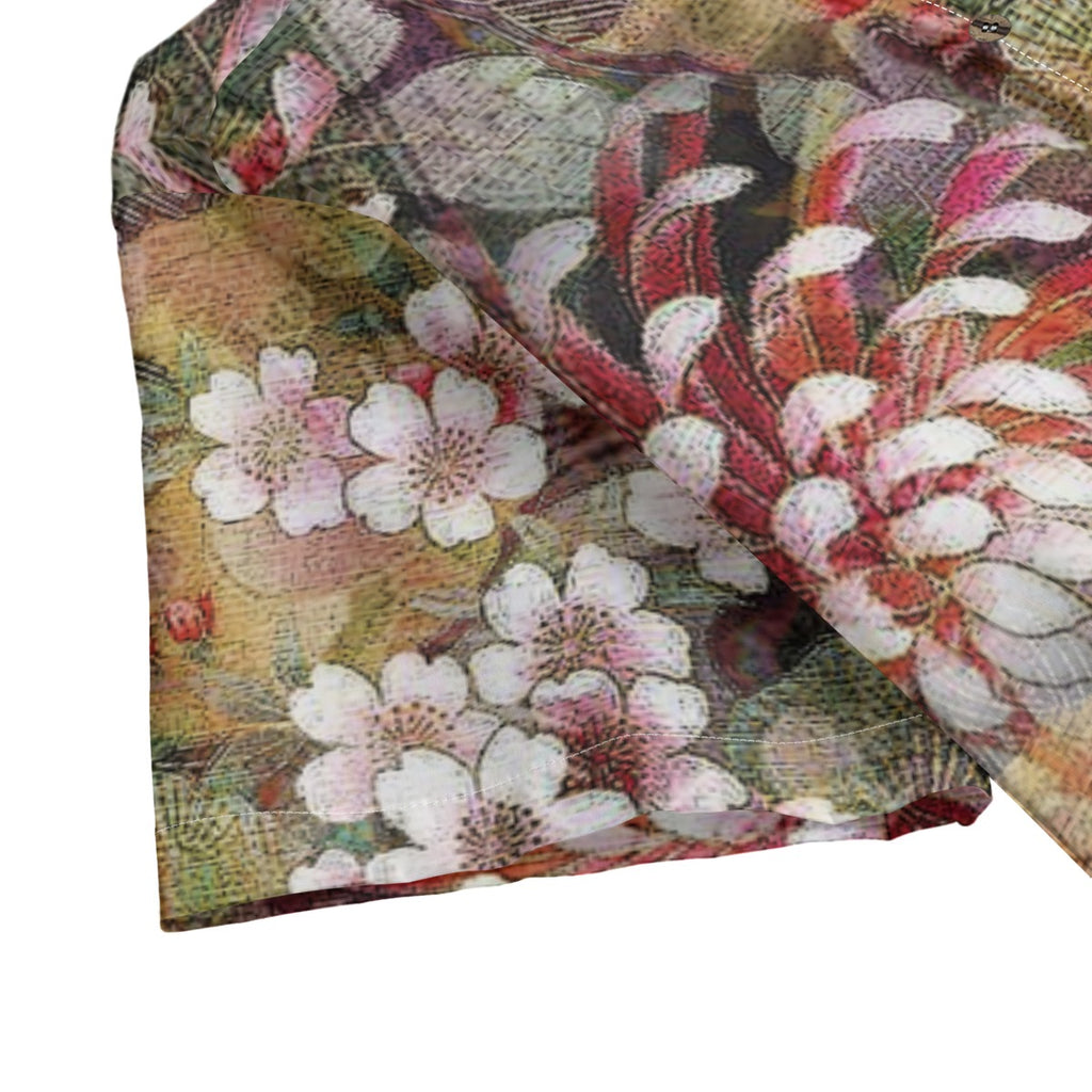 Dandō Spring Flowers Men's Hawaiian Aloha Shirt