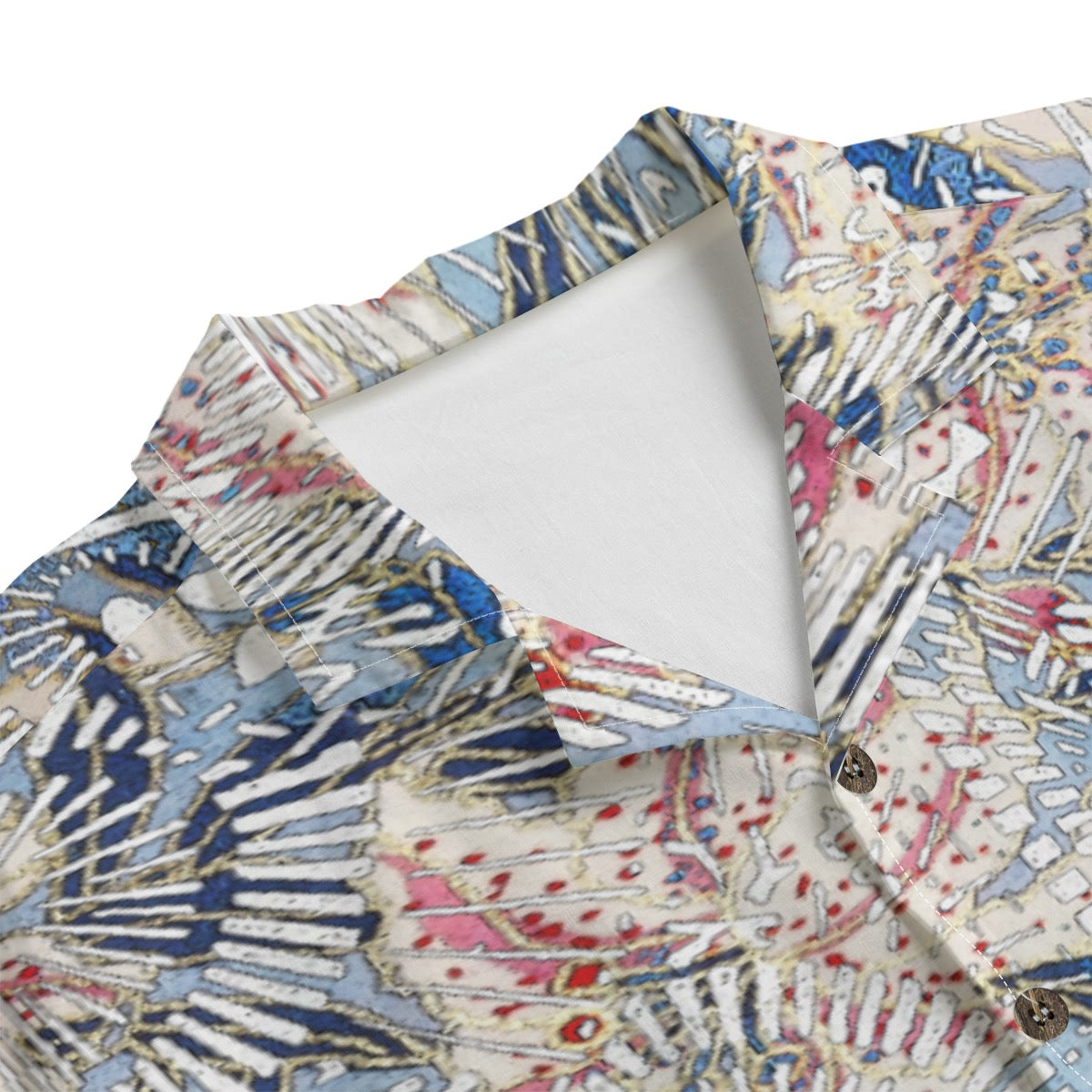 Dandō Blue Summer Men's Hawaiian Aloha Shirt