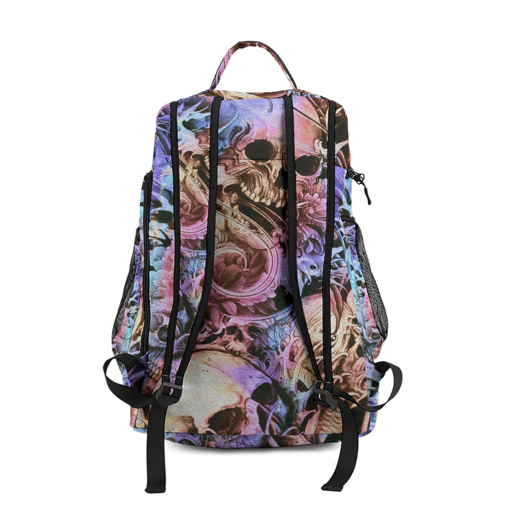 Dandō Flowing Skulls Multifunctional Backpack
