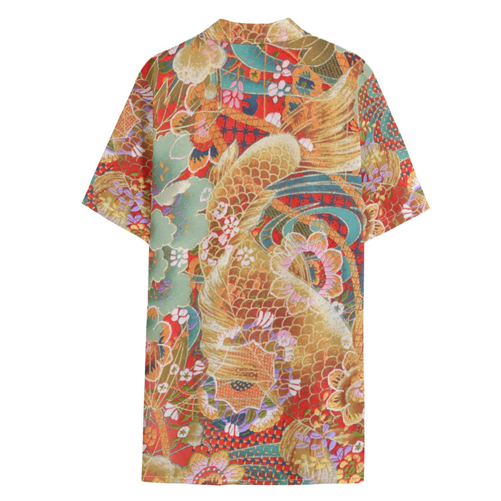 Dandō Autumn Koi Men's Hawaiian Aloha Shirt