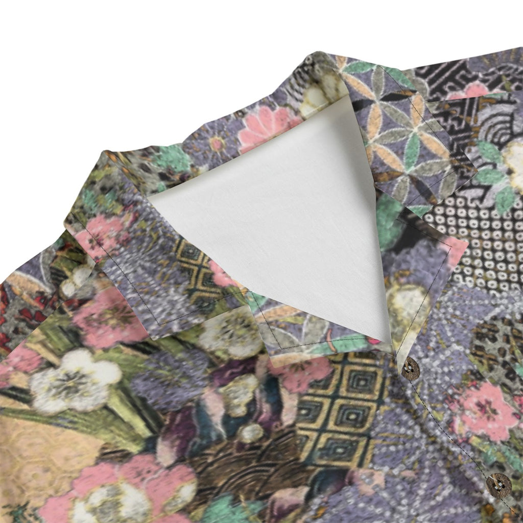 Dandō Pastel Garden Men's Hawaiian Aloha Shirt