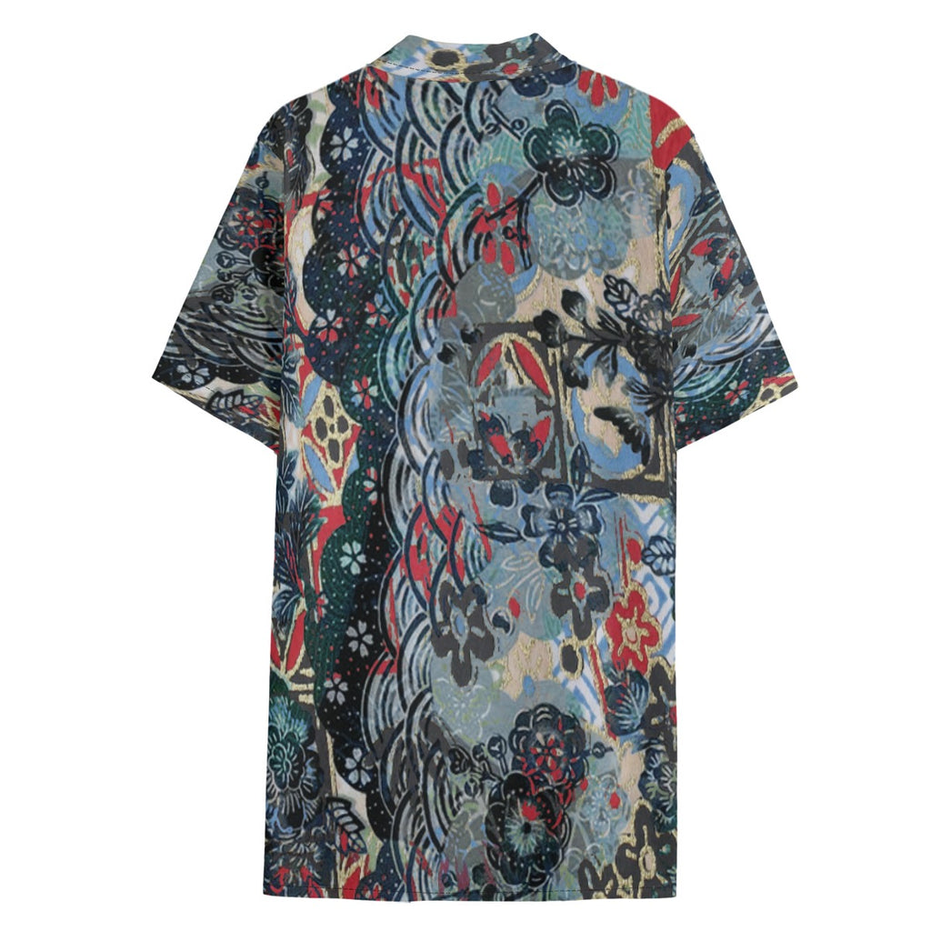Dandō Night Blossom Men's Hawaiian Aloha Shirt