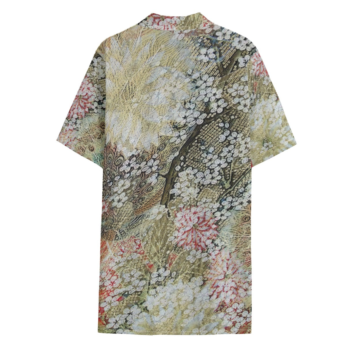 Dandō Feathered Flowers Men's Hawaiian Aloha Shirt