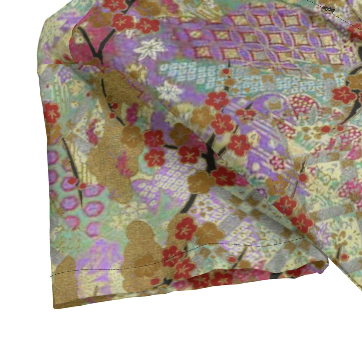 Dandō Cherry Foil Men's Hawaiian Aloha Shirt