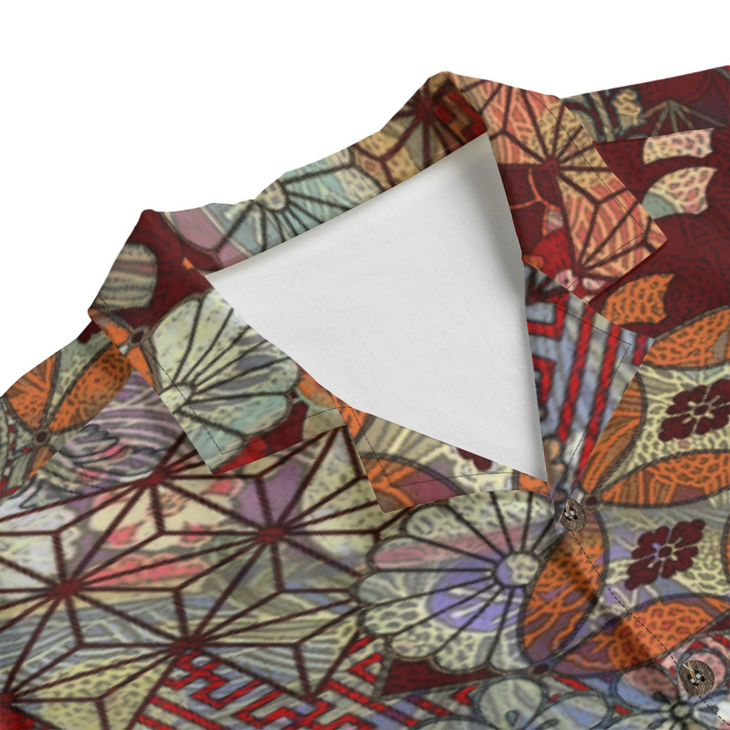 Dandō Imperial Patterns Men's Hawaiian Aloha Shirt