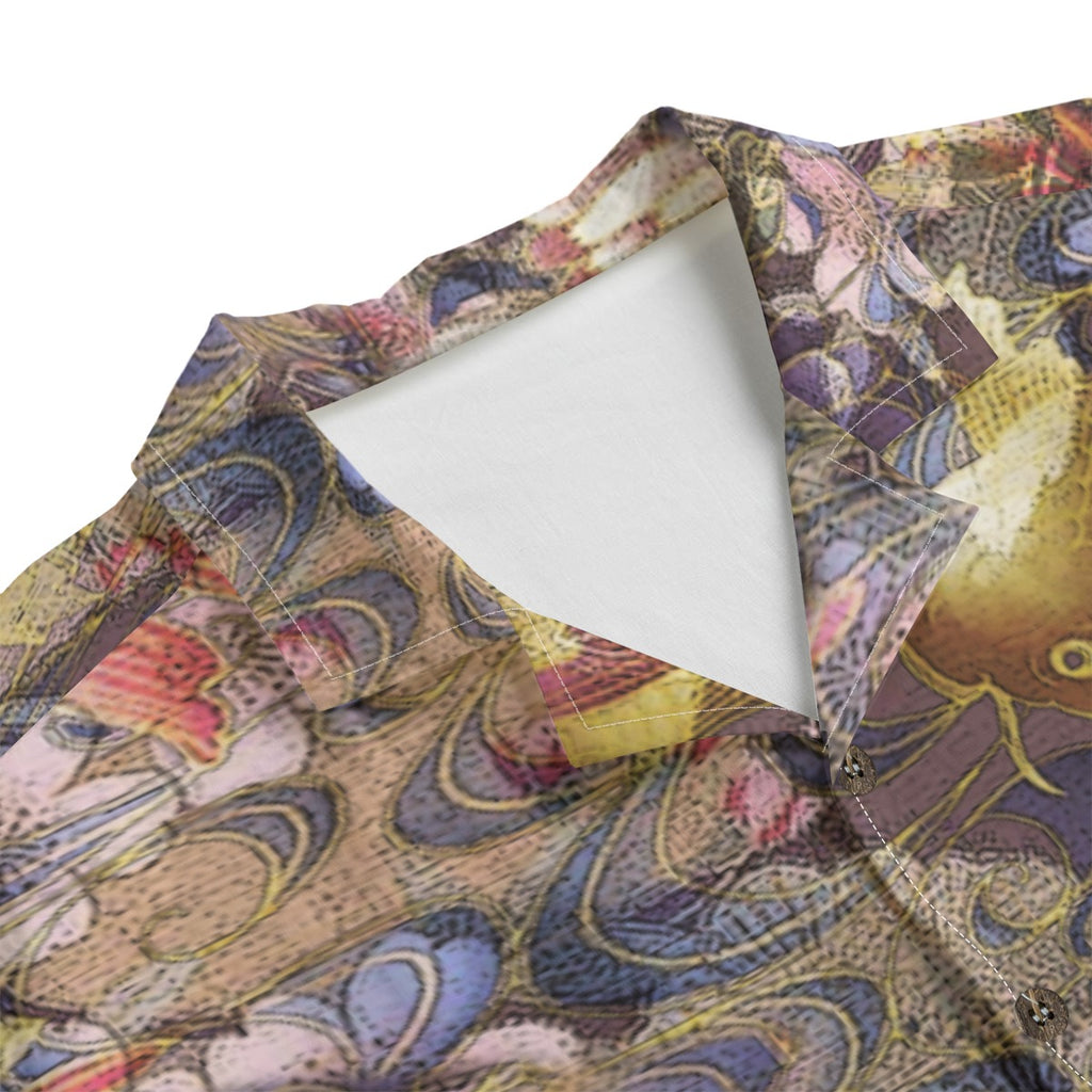 Dandō Koi Pond Men's Hawaiian Aloha Shirt