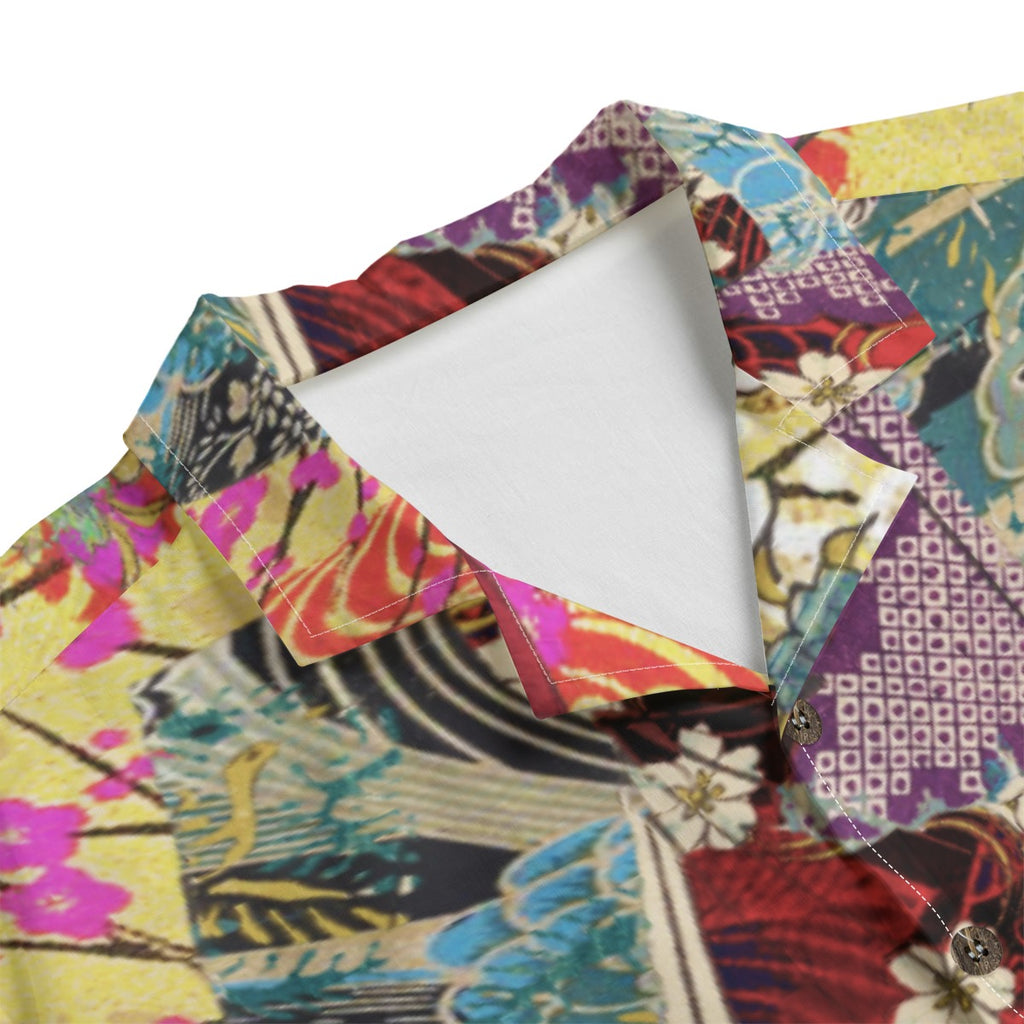 Dandō Crimson Geisha Men's Hawaiian Aloha Shirt