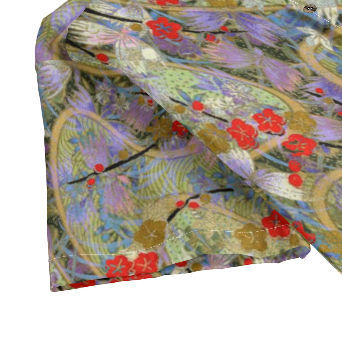 Dandō Cherry Blossom Swirls Men's Hawaiian Aloha Shirt
