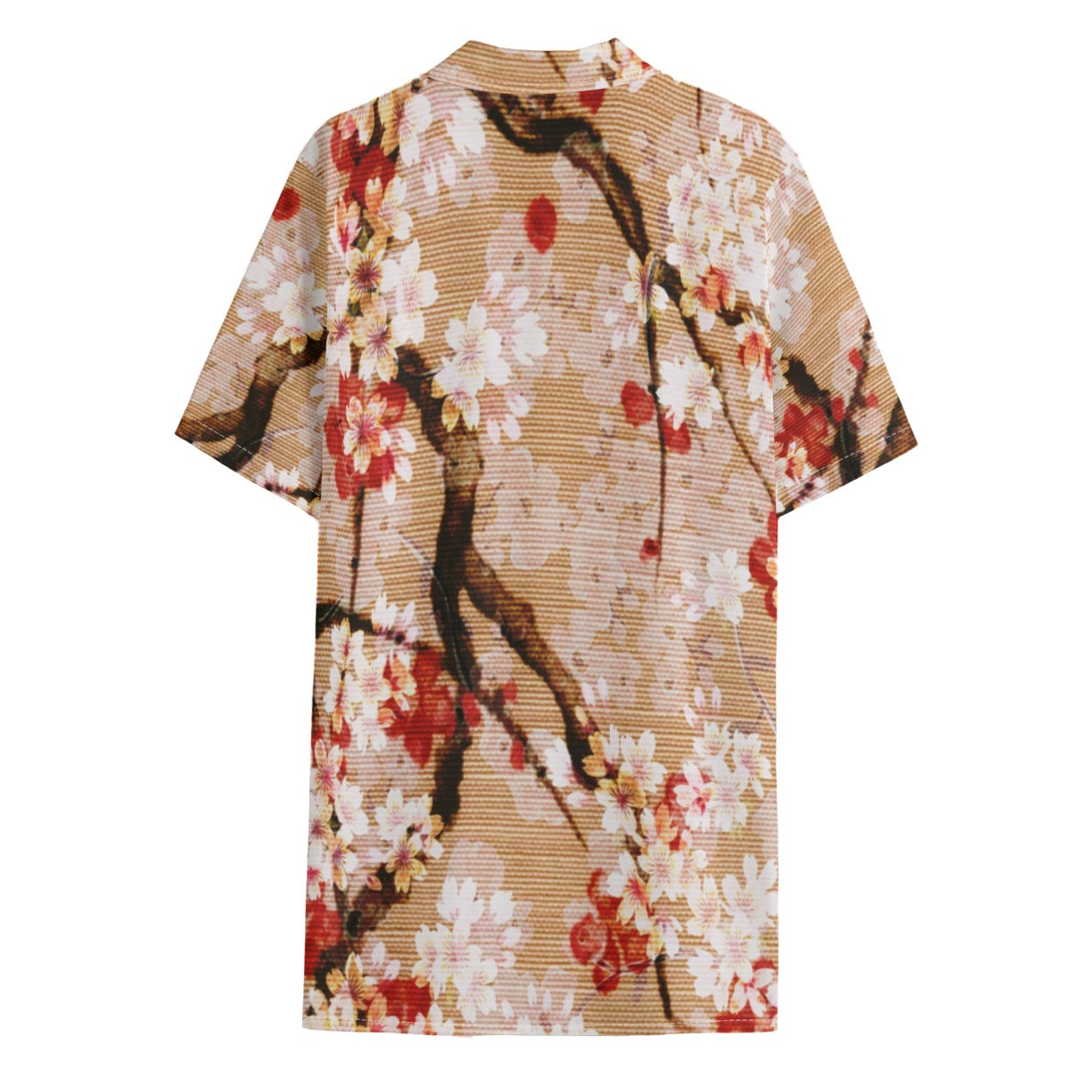 Dandō Blossom on Bamboo Men's Hawaiian Aloha Shirt