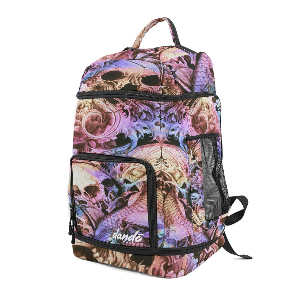 Dandō Flowing Skulls Multifunctional Backpack