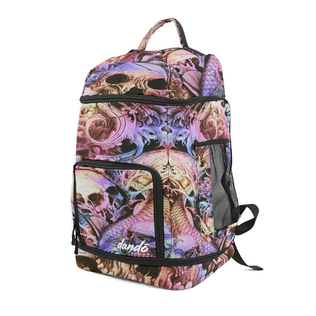 Dandō Flowing Skulls Multifunctional Backpack