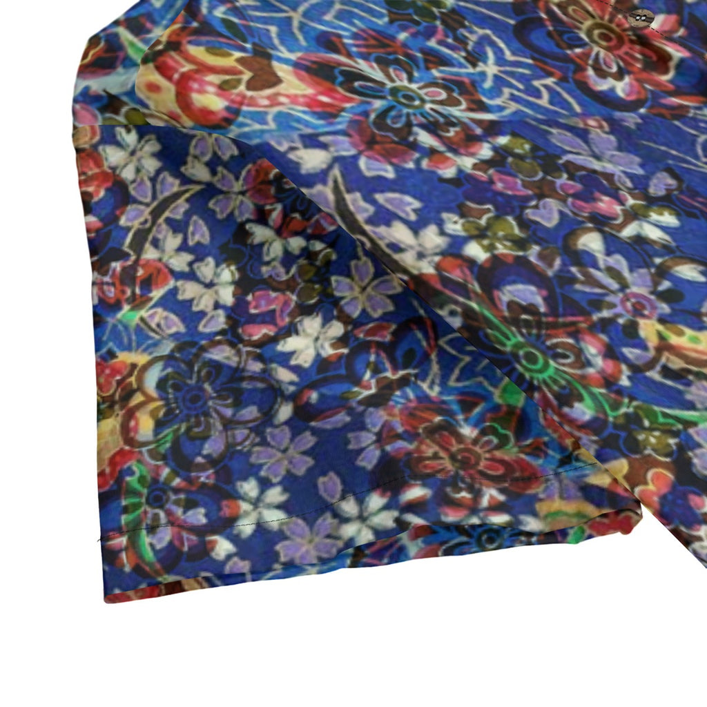 Dandō Blue Bliss Men's Hawaiian Aloha Shirt