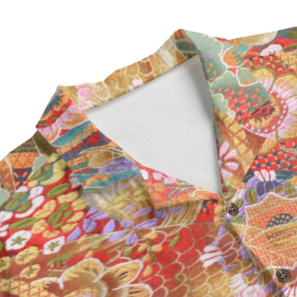 Dandō Autumn Koi Men's Hawaiian Aloha Shirt