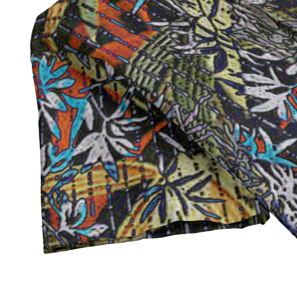 Dandō Black Bamboo Men's Hawaiian Aloha Shirt