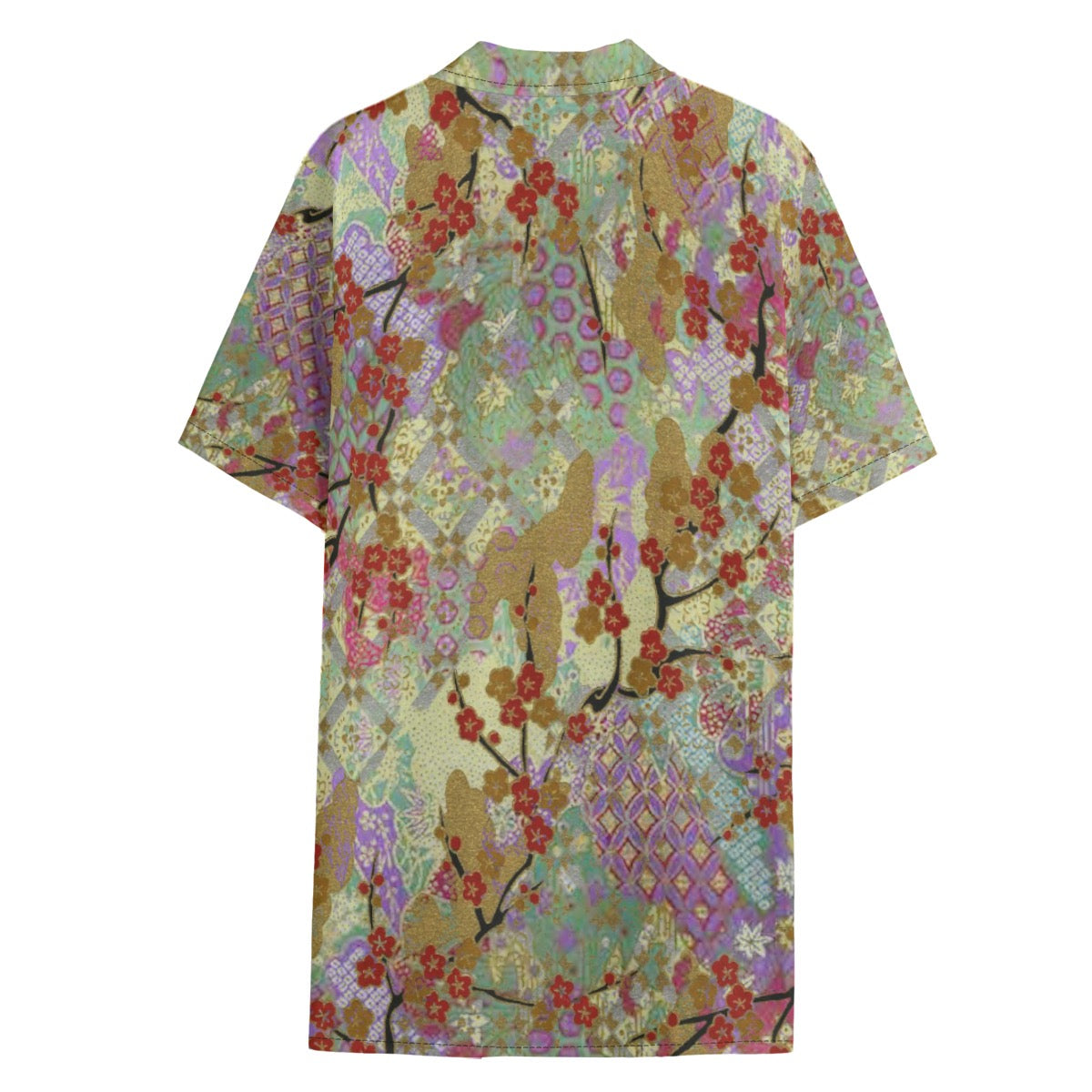 Dandō Cherry Foil Men's Hawaiian Aloha Shirt