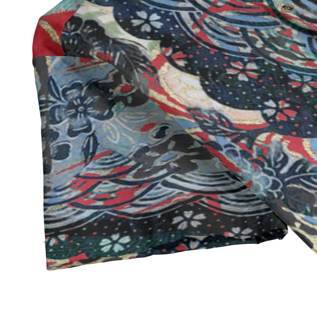 Dandō Night Blossom Men's Hawaiian Aloha Shirt