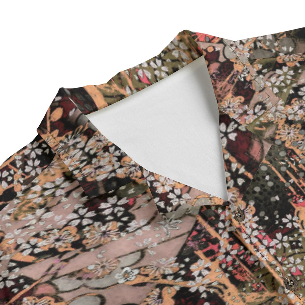Dandō Electric Cherry Blossom Men's Hawaiian Aloha Shirt
