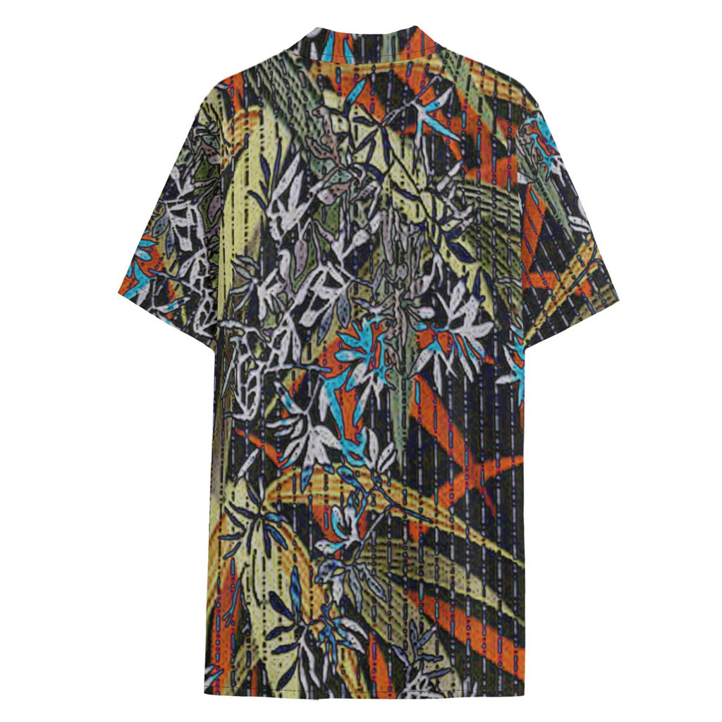 Dandō Black Bamboo Men's Hawaiian Aloha Shirt