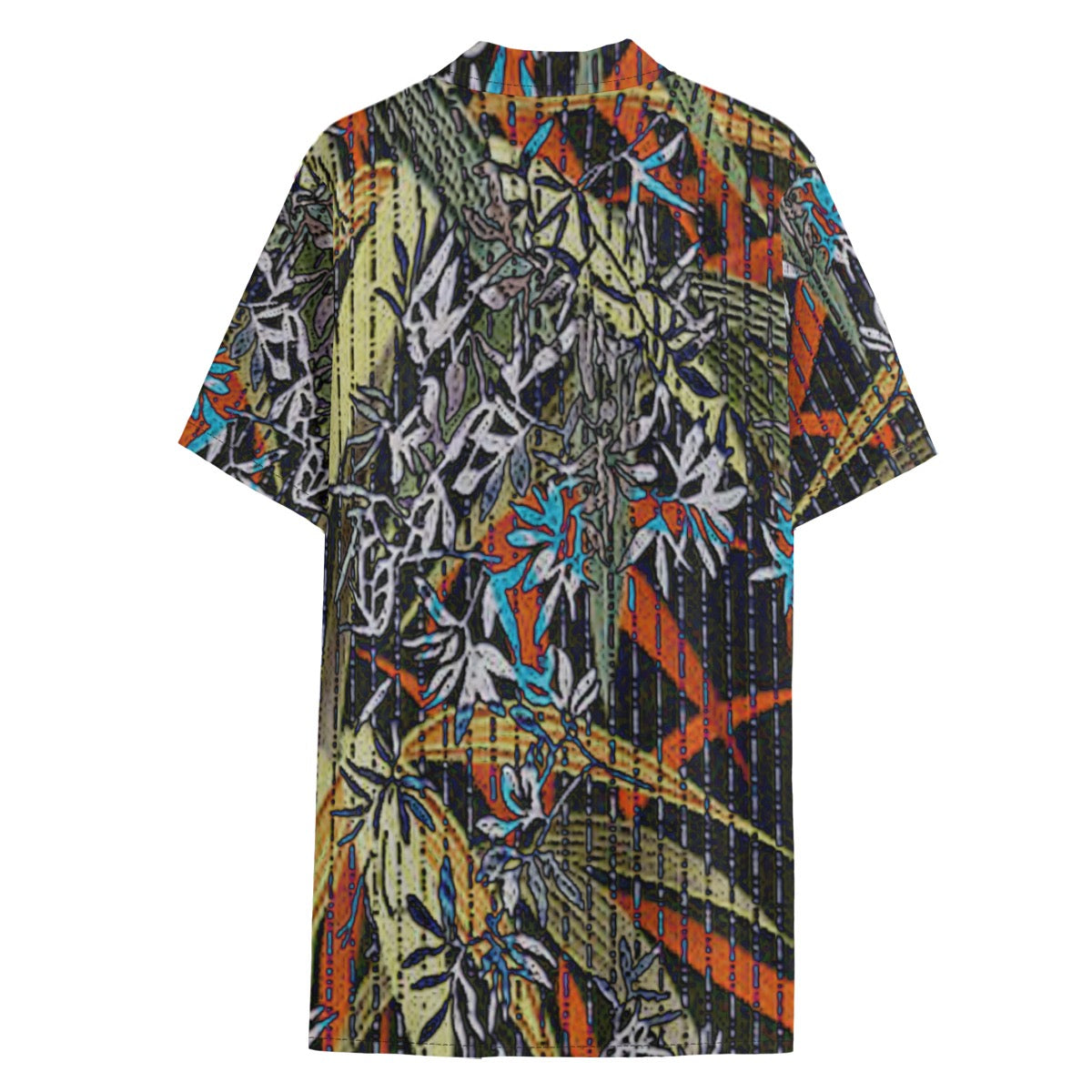 Dandō Black Bamboo Men's Hawaiian Aloha Shirt