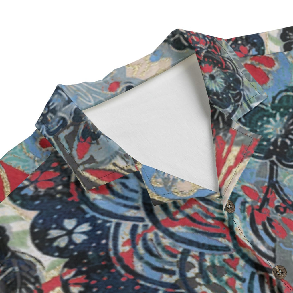 Dandō Night Blossom Men's Hawaiian Aloha Shirt