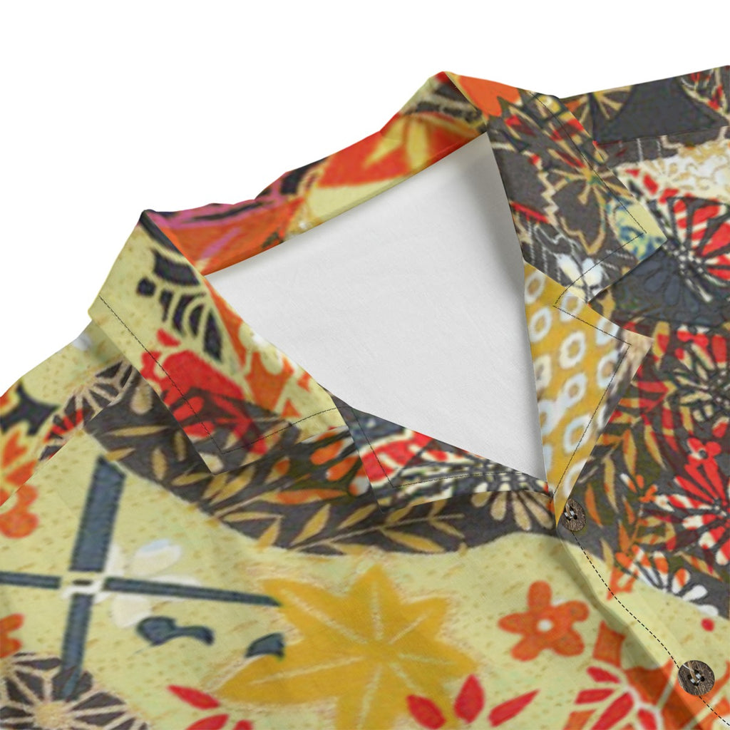 Dandō Noble Purple Men's Hawaiian Aloha Shirt