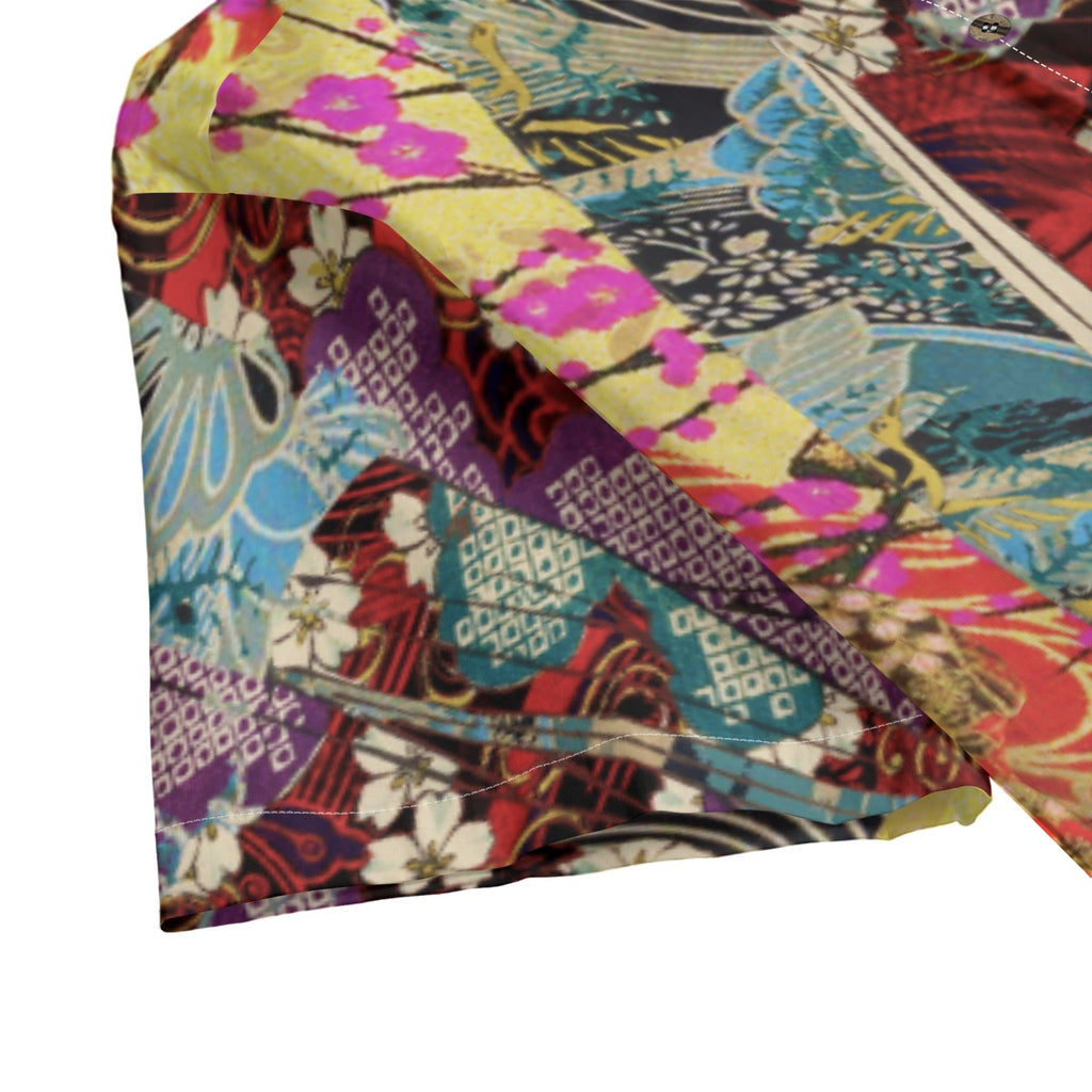 Dandō Crimson Geisha Men's Hawaiian Aloha Shirt