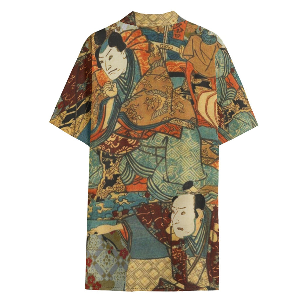 Dandō Kabuki Chaos Men's Hawaiian Aloha Shirt