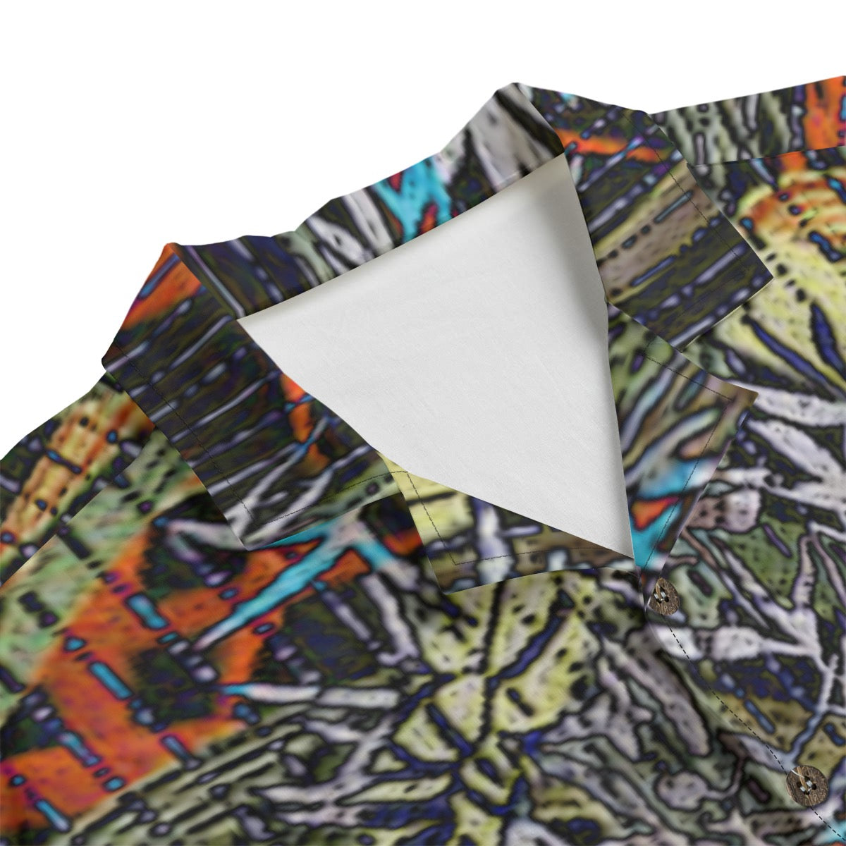 Dandō Black Bamboo Men's Hawaiian Aloha Shirt