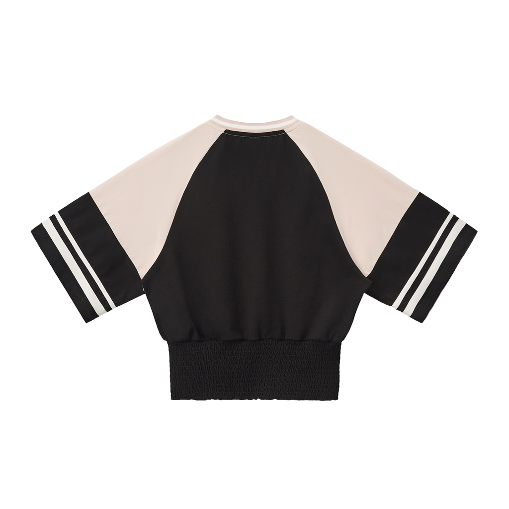 Dandō Skate Chic Ruched V Neck