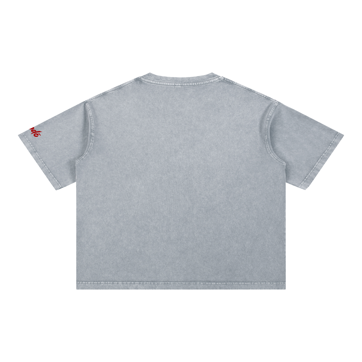 Samurai and Tachi Mineral Wash Boxy Cotton T-Shirt by Dandō