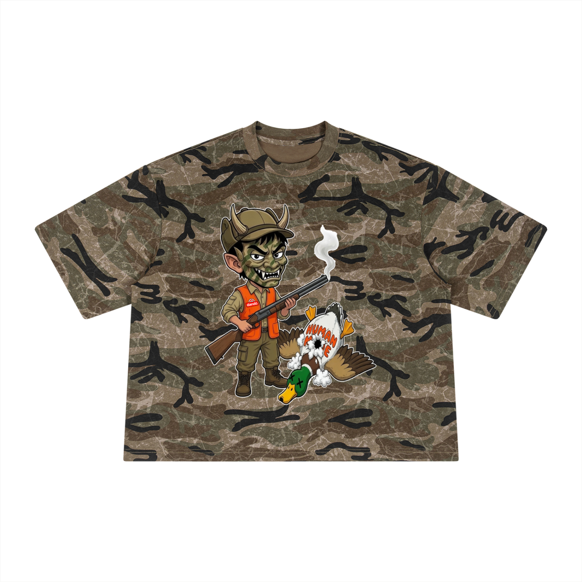 Dandō Anti HumanMade Camo Skate Shirt