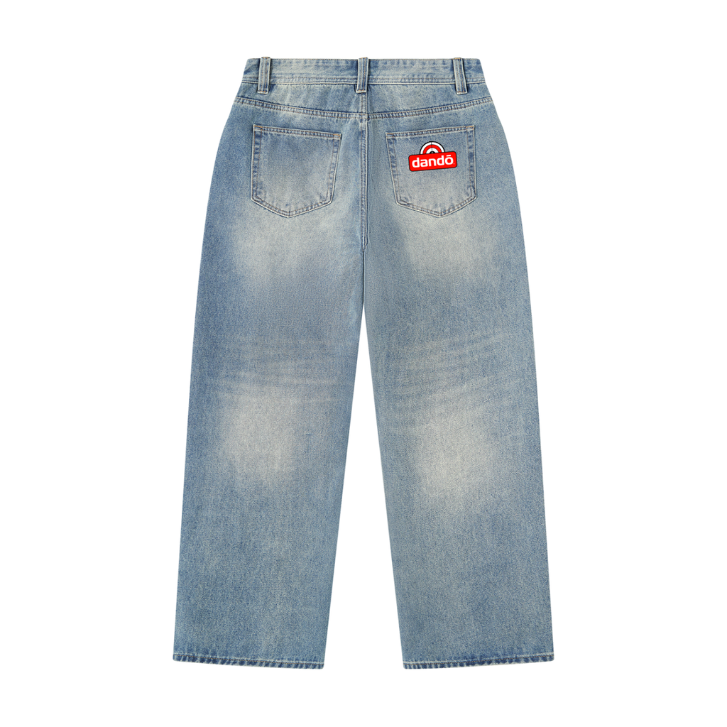 Dandō Men’s Vintage Wash Denim Jeans