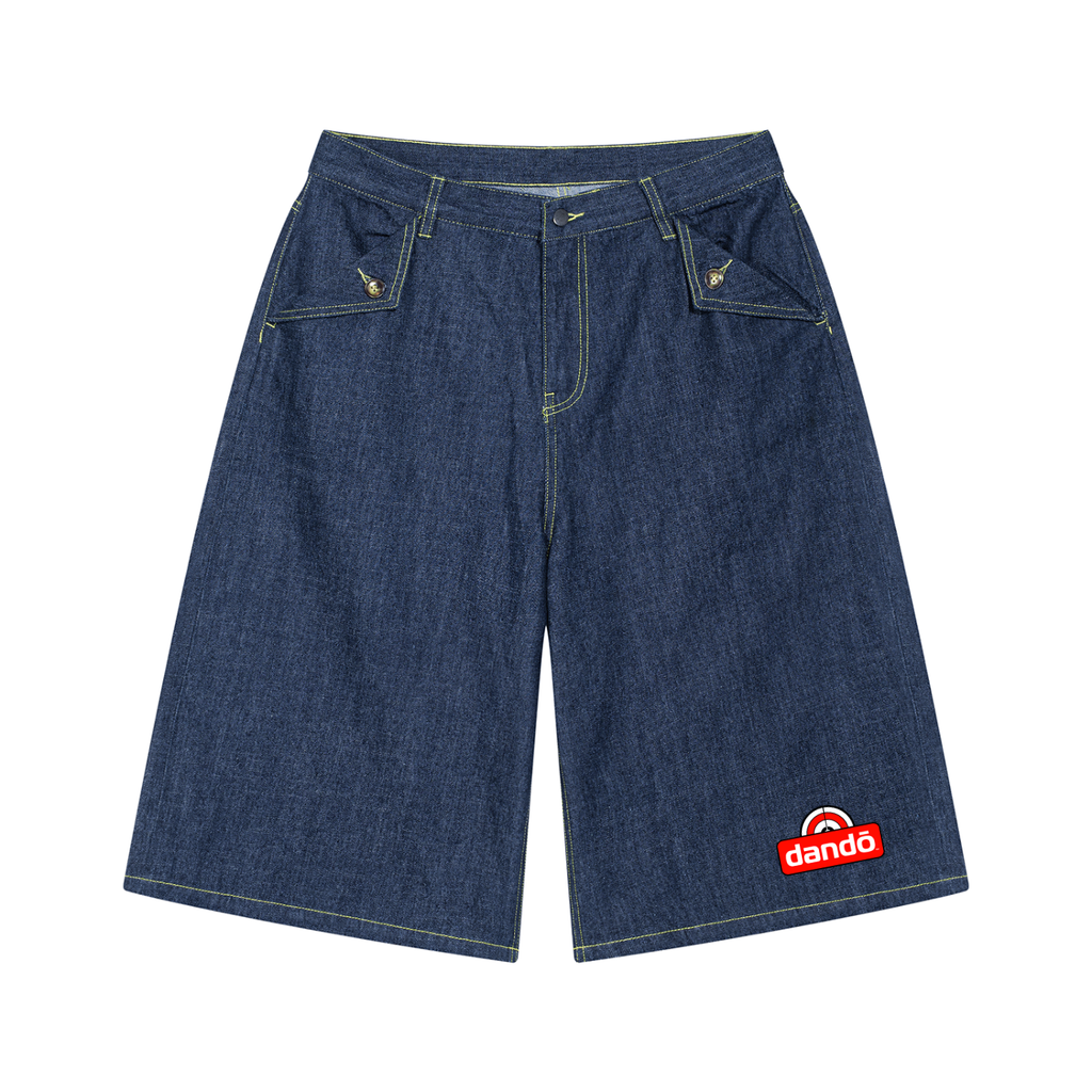 Dandō Vintage Wash Denim Skate Jorts