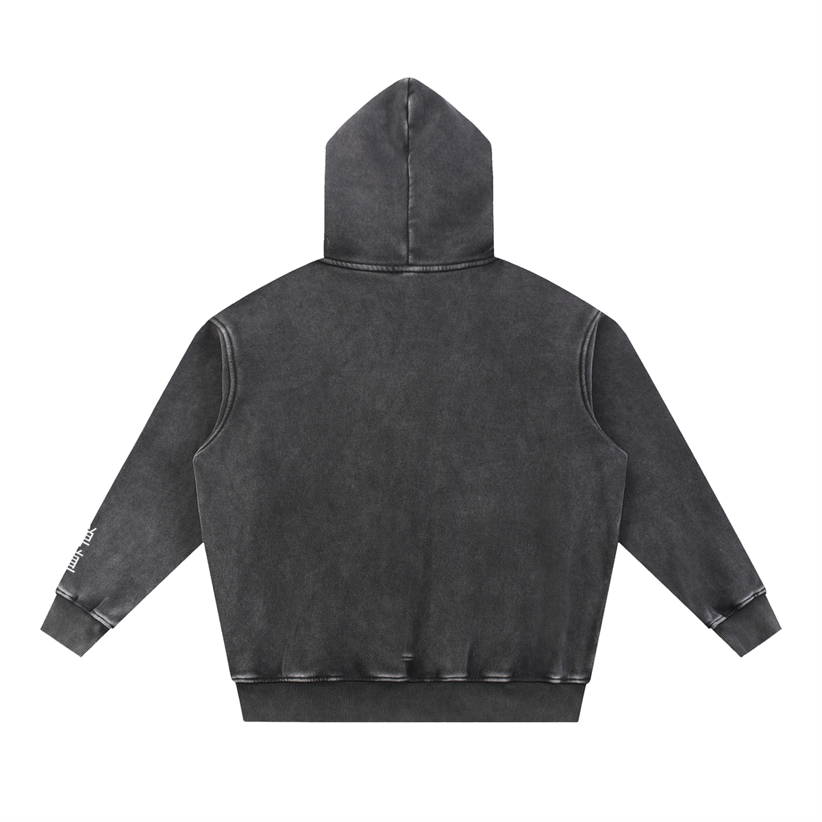 Dandō Metal Snow Wash Fleece Oversize Hoodie