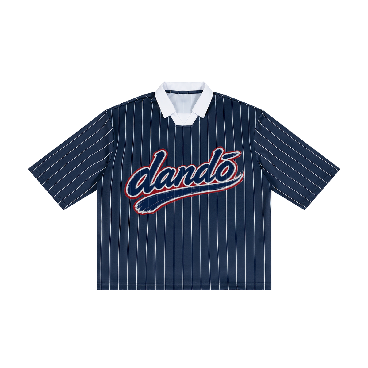 Dandō Winning Team Pinstripe Collared Soccer Jersey