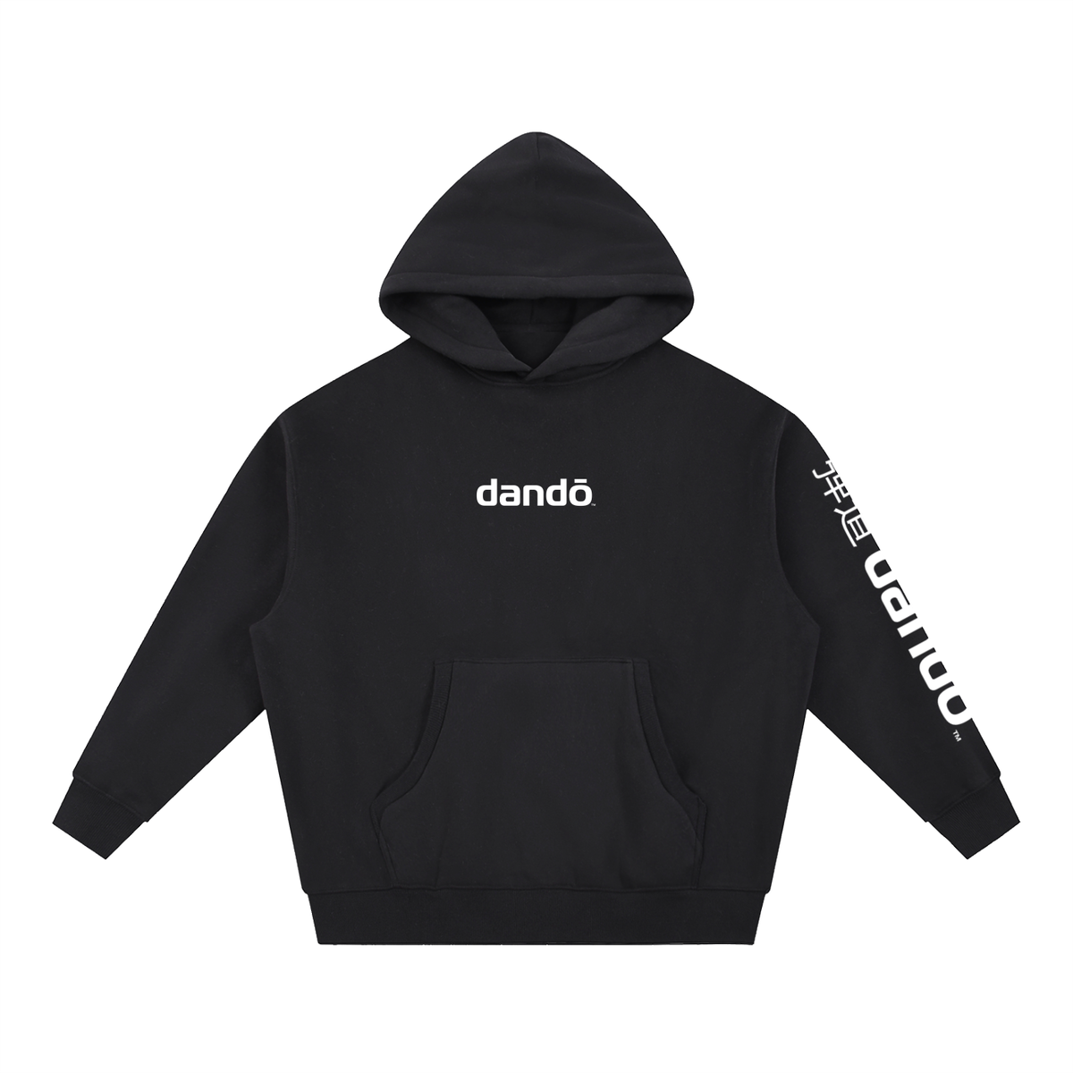 Dandō Shinobi Oversized Boxy Fit Fleece Hoodie
