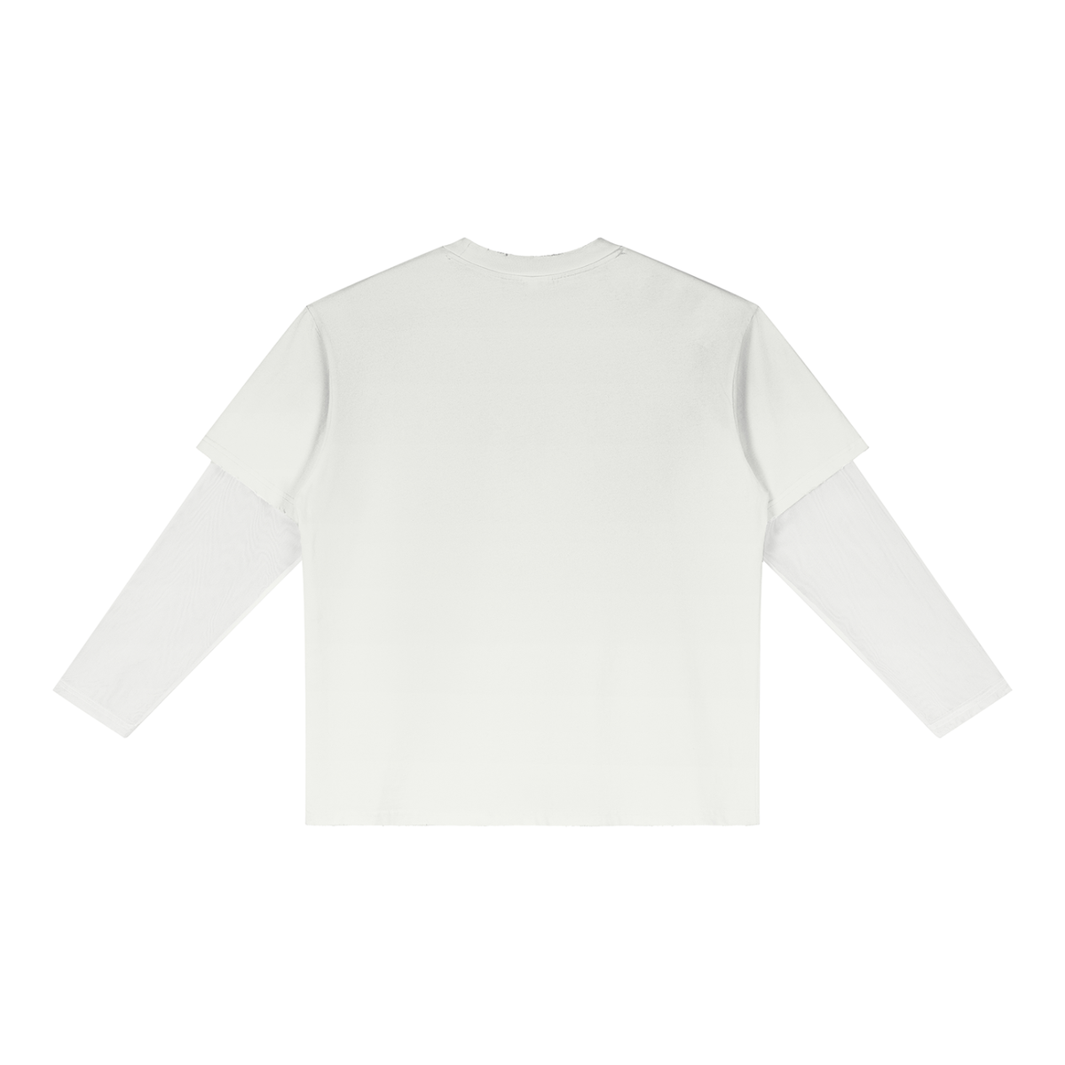 Dandō White Katana Sunfade Layer Skate Shirt