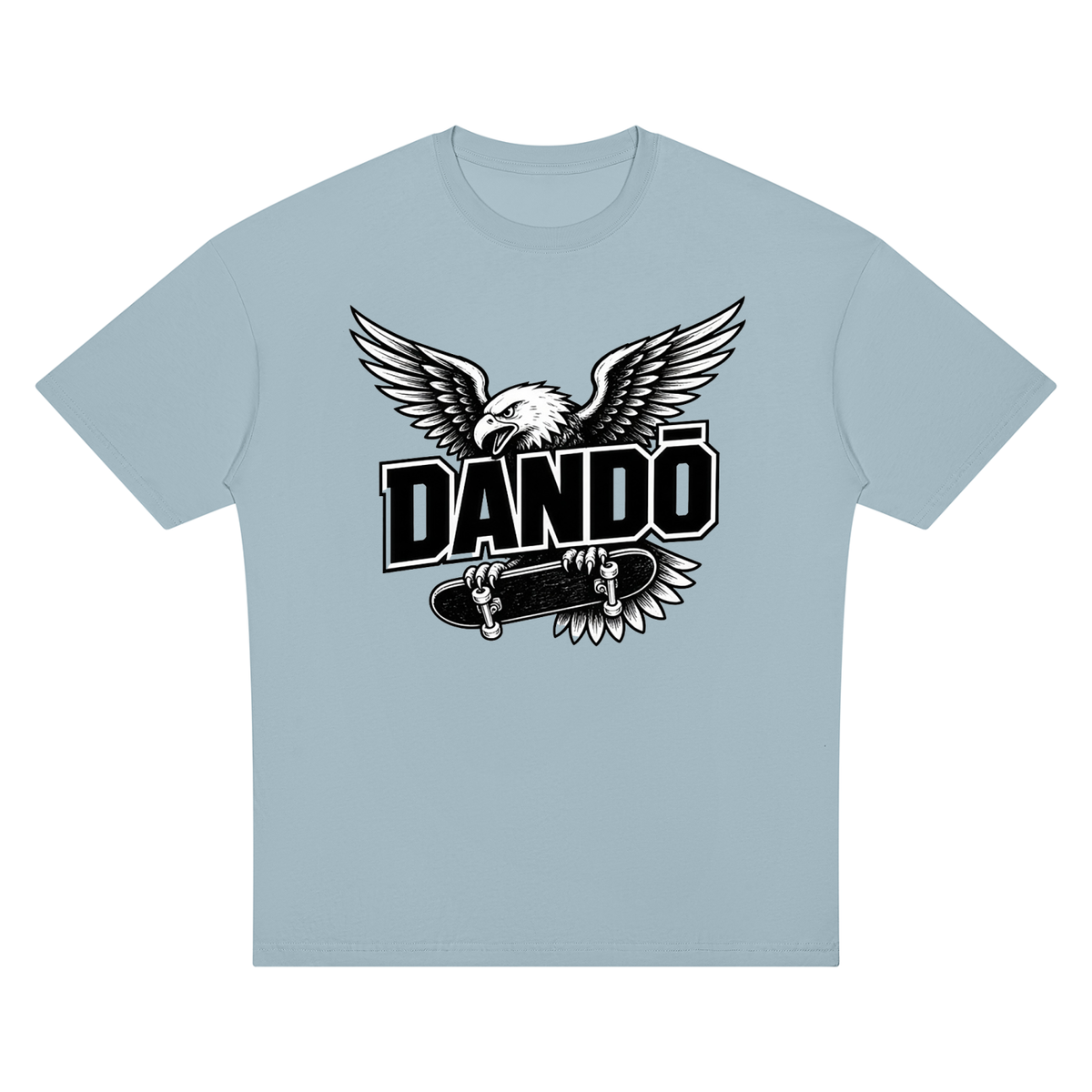 Dandō Screeching Eagle Oversized Drop Shoulder Skate Shirt