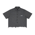 Dandō Distressed Plaid Vato Cut