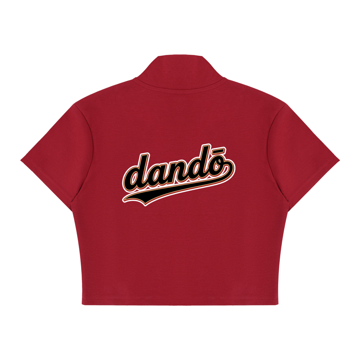 Dandō Women's Cropped Full Zip Short Shirt