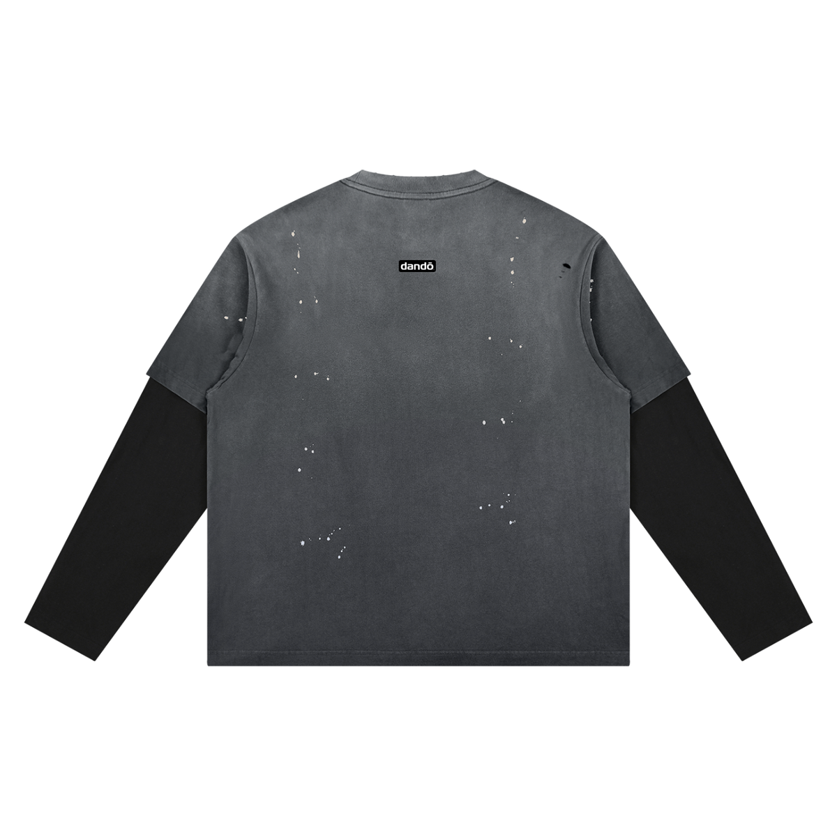 Dandō Oni Vintage Wash Distressed Layer Skate Shirt