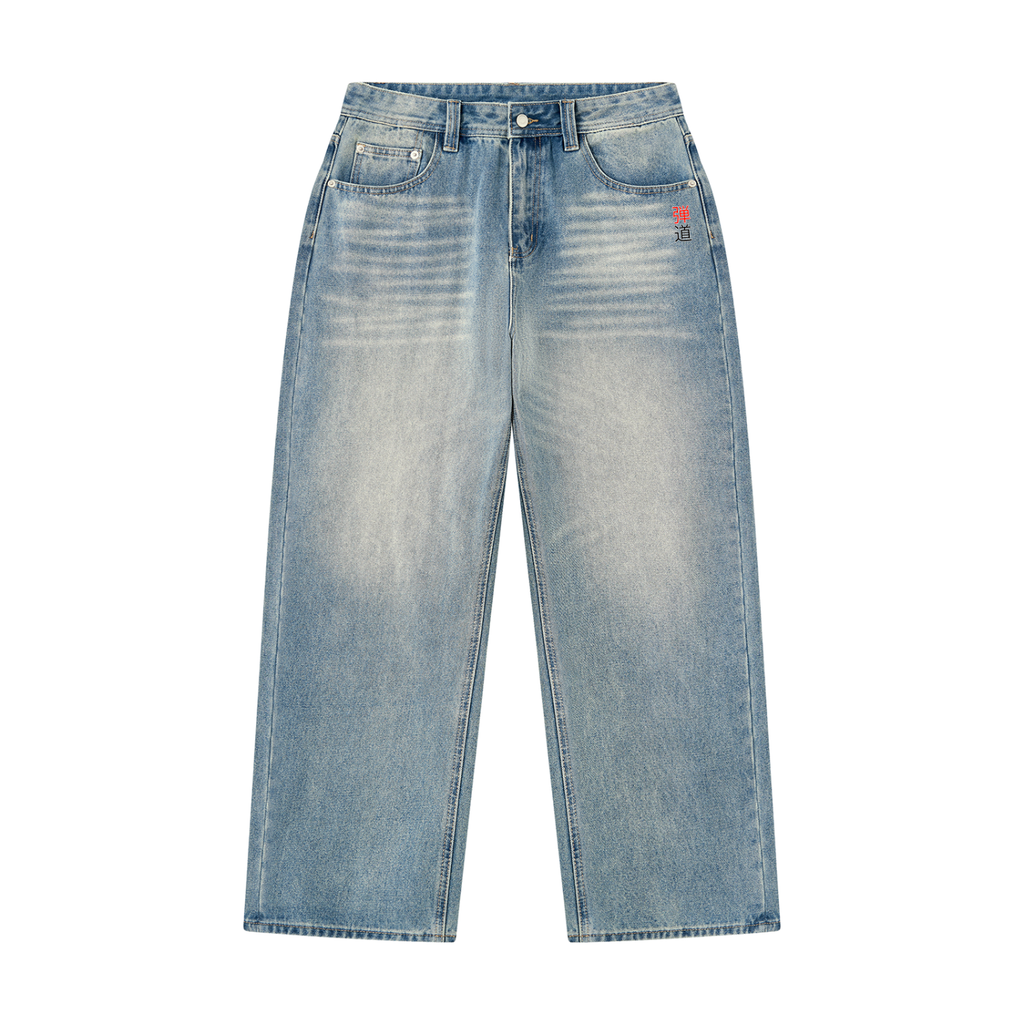 Dandō Men’s Vintage Wash Denim Jeans