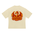 Dandō Dragon Flame Heavyweight Oversized Skate Shirt