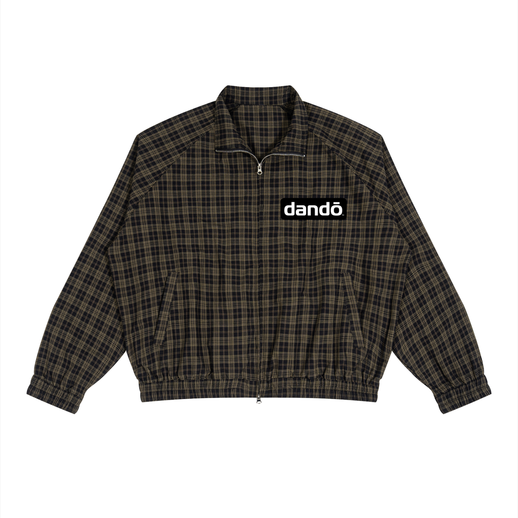 Dandō OG Plaid Full-Zip Track Jacket