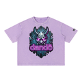 Techno Oni Mineral Wash Boxy Cotton Skate Shirt