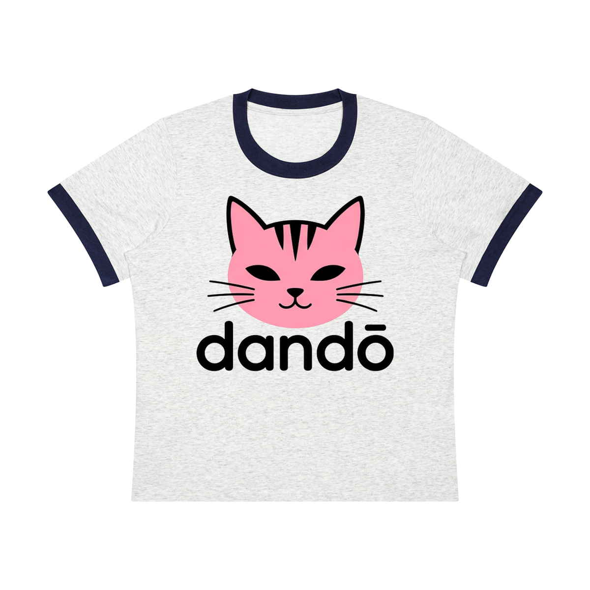 Dandō Kitty Puss Women's Sorona Ringer Shirt